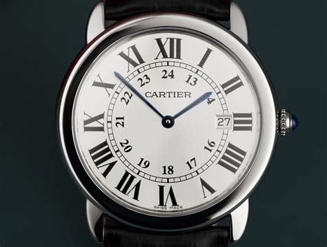 cartier ronde solo watch|cartier santos ronde.